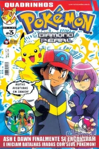 Ash e Dawn finalmente se encontram e iniciam batalhas iradas com seus Pokémon
