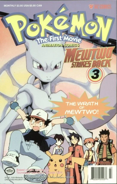 Cover of The Wrath of Mewtwo