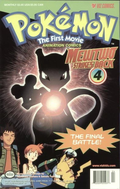 Cover of Mew vs Mewtwo