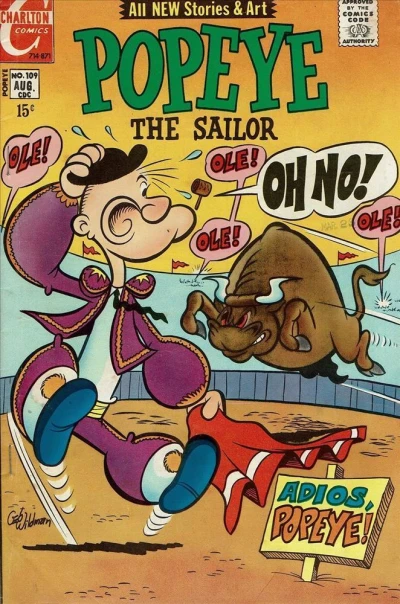Cover of Adios, Popeye!