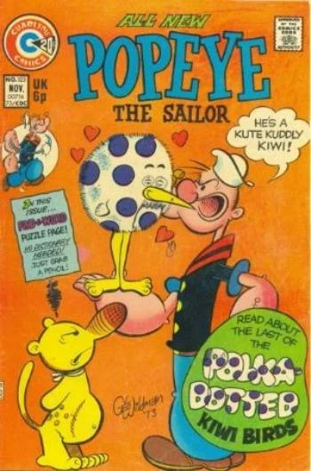 Cover of Last of the Polka-Dotted Kiwis