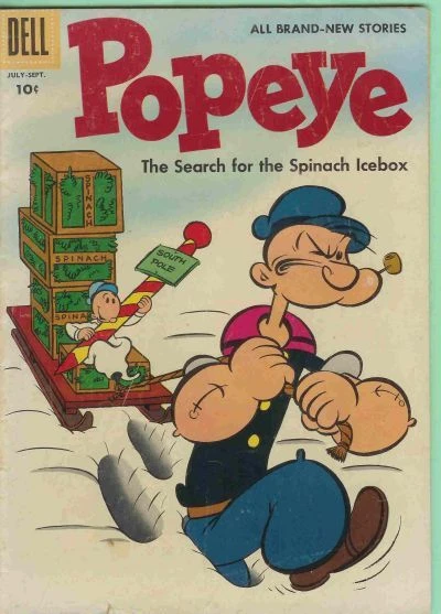 Cover of The Search for the Spinach Icebox