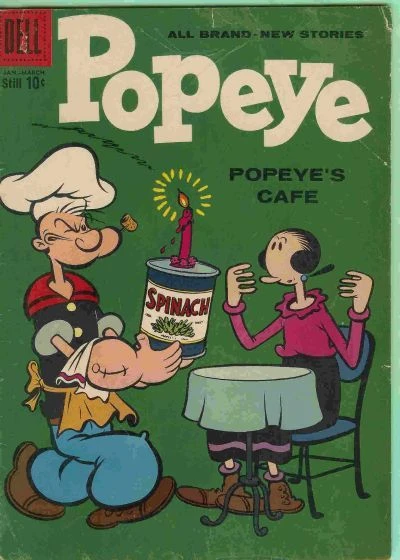 Cover of Popeye's Cafe