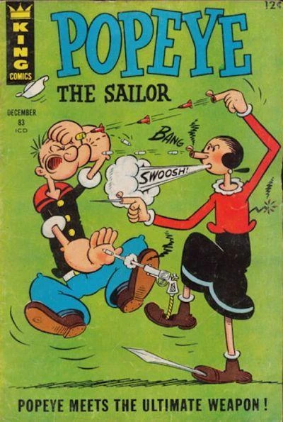 Cover of Popeye and the S.O.C.K. (Society of Criminal Kooks!!)