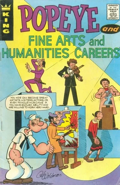 Cover of Fine Arts and Humanities Careers