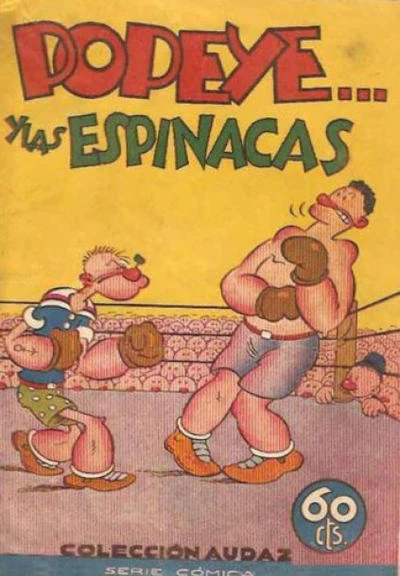 Cover of Popeye...y las Espinacas