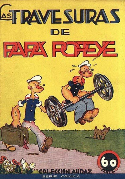 Cover of Las Travesuras de Papá Popeye