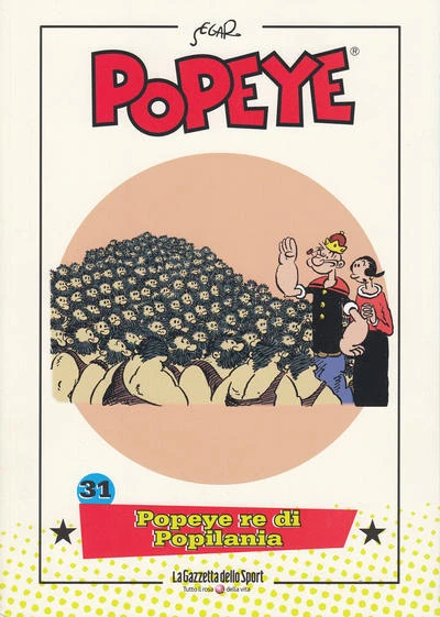 Cover of Popeye re di Popilania