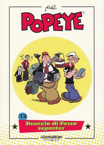 Cover of Braccio di Ferro reporter