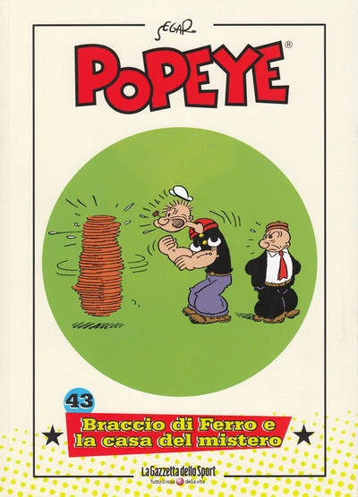 Cover of Braccio di Ferro e la casa del mistero