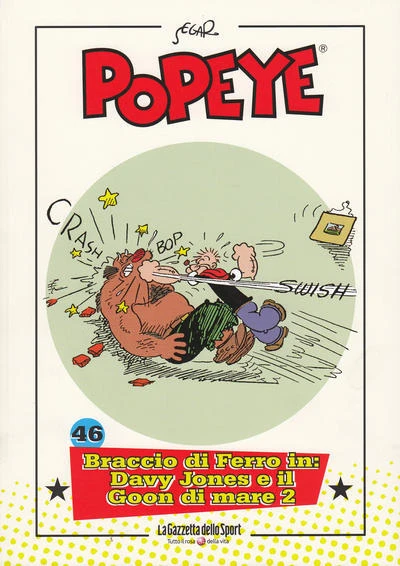 Cover of Braccio di Ferro in: Davy Jones e il Goon do mare 2