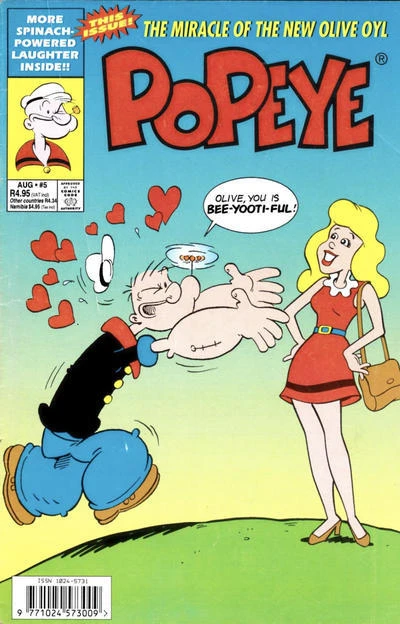 Cover of The Miracle of the New Olive Oyl
