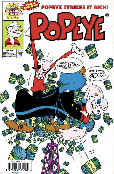 Cover of Popeye Strikes It Rich!