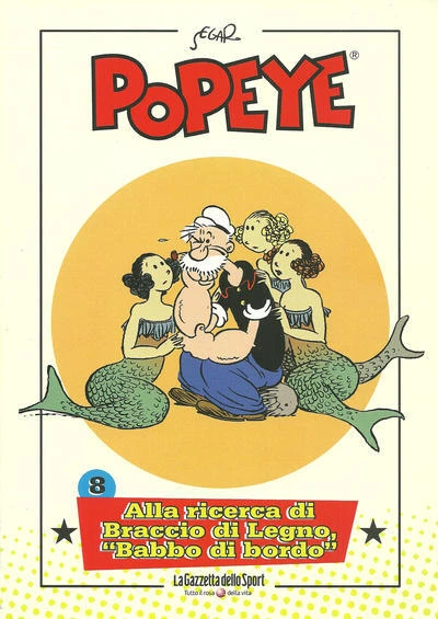 Cover of Allera ricetrca di Braccio di Legno, "Babbo di Bordo"