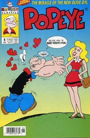 Cover of The Miracle of the New Olive Oyl