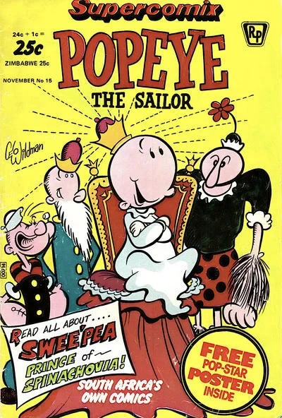 Cover of Swee'Pea Prince of Spinachovia