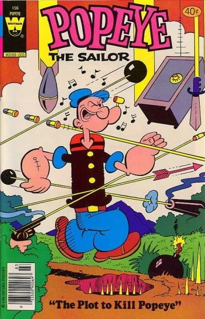 Cover of The Plot to Kill Popeye!