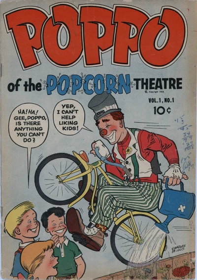 Cover of Poppo of the Popcorn Theatre #1