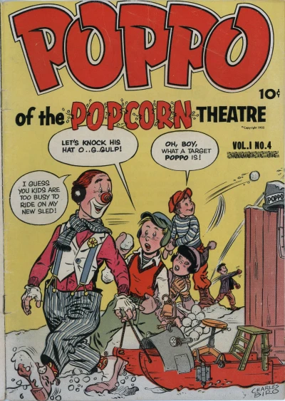 Cover of Poppo of the Popcorn Theatre #4