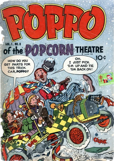 Cover of Poppo of the Popcorn Theatre #8