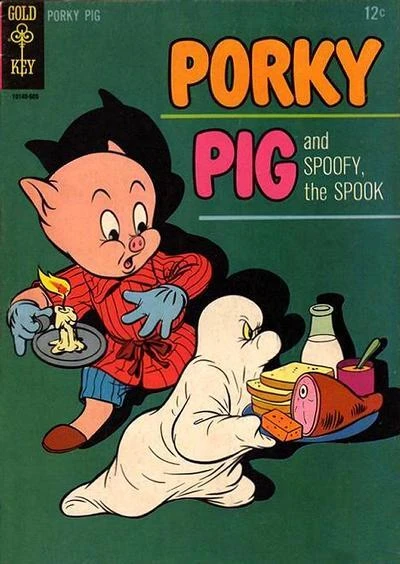Cover of Porky Pig and Spoofy, the Sppok