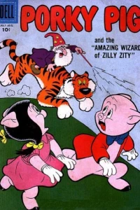 Porky Pig and "The Amazing Wizard of Zilly Zity"