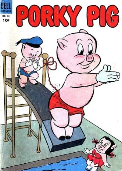Cover of Porky Pig and the Mark of the Gypsy Dagger