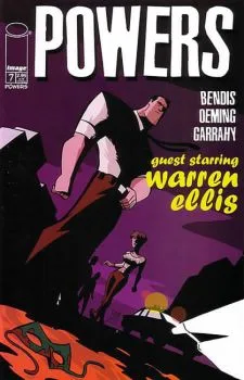 Cover of Powers guest starring Warren Ellis
