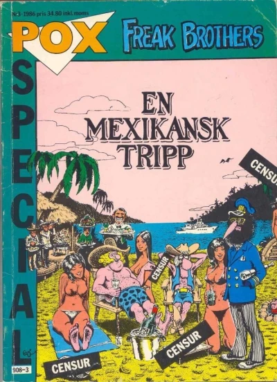 Cover of Freak Brothers: En Mexikansk tripp