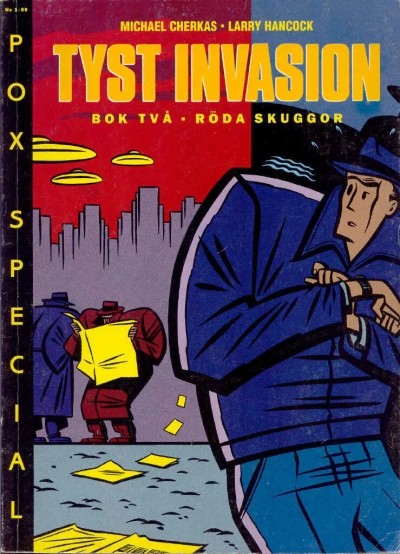 Cover of Tyst invasion bok två: Röda skuggor