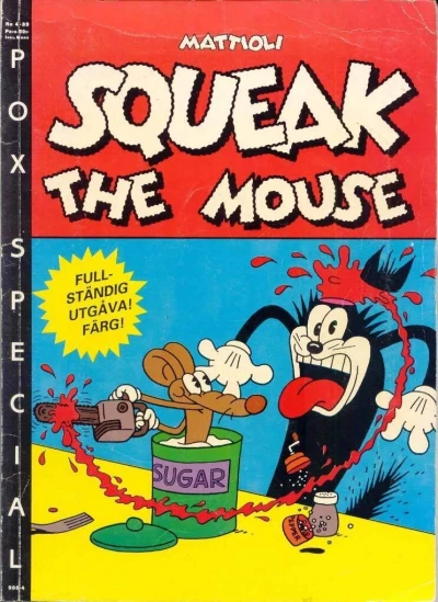 Cover of Squeak the mouse