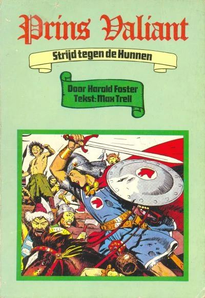 Cover of Strijd tegen de Hunnen