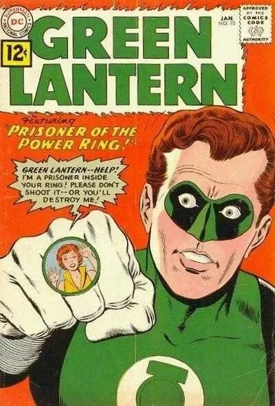 Cover of Prisoner of the Power Ring!