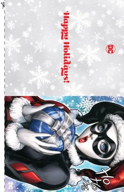 Cover of Artgerm Christmas Card Variant