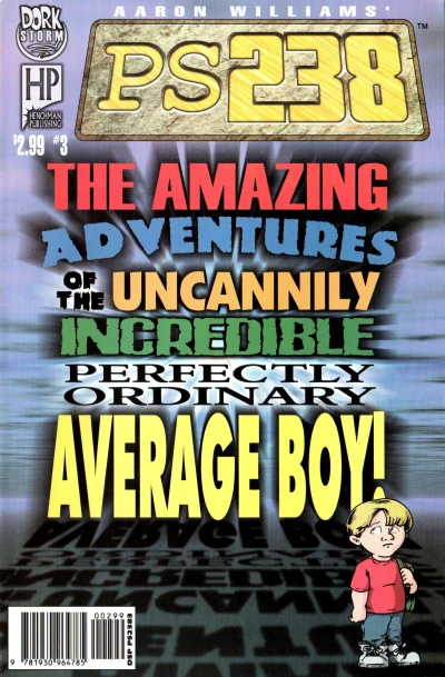 Cover of The Amazing Adventures of the Uncanny Incredible Perfectly Ordinary Average Boy!