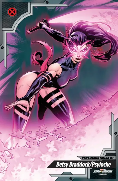 Cover of Juan Frigeri X-Men Trading Card Variant