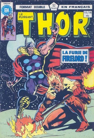 Cover of La Furie de Firelord!