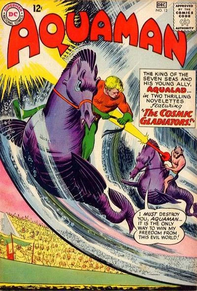 Cover of The Cosmic Gladiators!