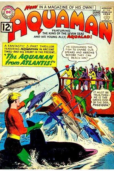 Cover of The Aquaman from Atlantis!