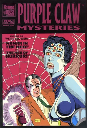Cover of Woman In The Web/The Web Of Horror