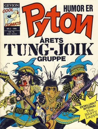 Cover of Årets tung-joik gruppe
