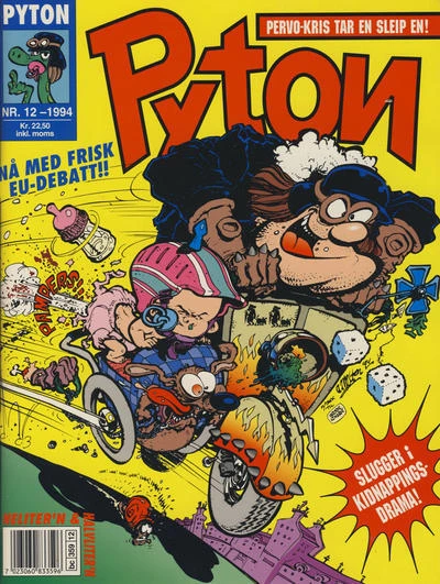 Cover of Slugger i kidnappingsdrama!