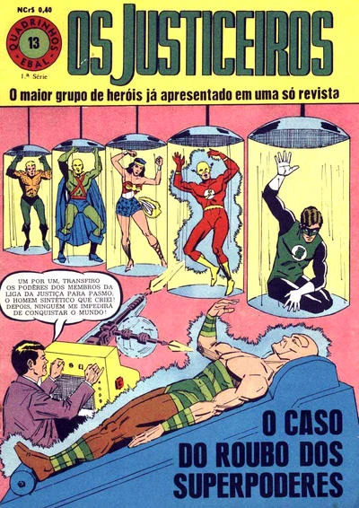 Cover of O Caso do Roubo Dos Superpoders