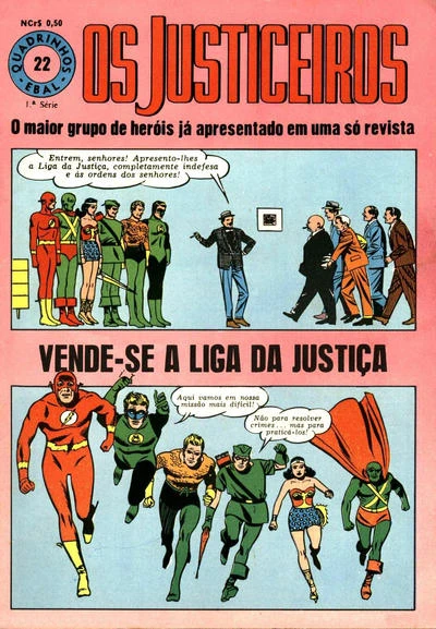 Cover of Vende-se a Liga da Justica