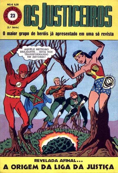 Cover of A Origem da Liga da Justica