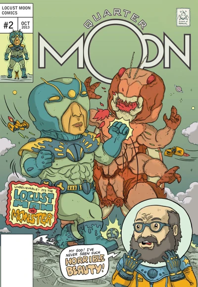 Cover of Locust Man vs. Monster
