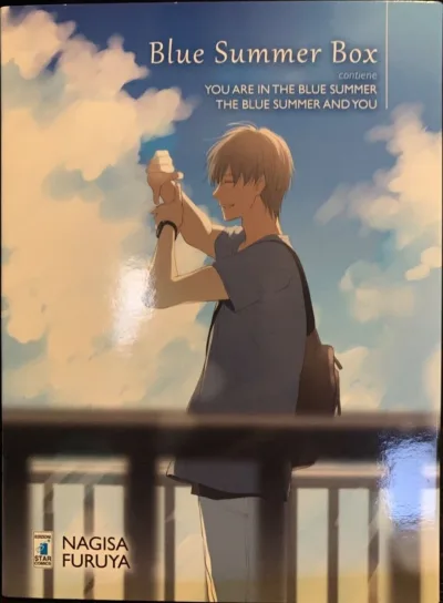 Cover of Blue summer box (You are in the blue summer + The blue summer and you)