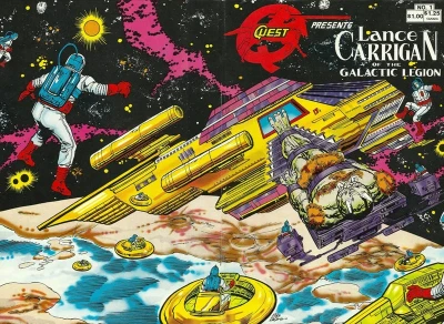 Cover of Lance Corrigan of the Galactic Legion