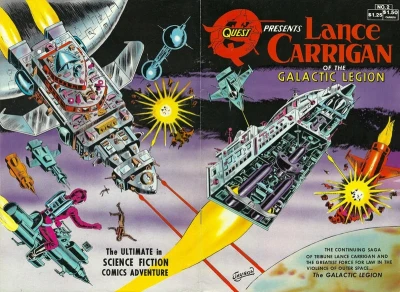 Cover of Lance Corrigan of the Galactic Legion