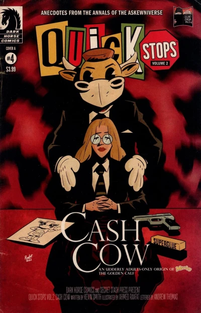 Cover of Cash Cow: An Udderly Adults-Only Origin of Mooby, The Golden Calf Part Four: Sacred Cow